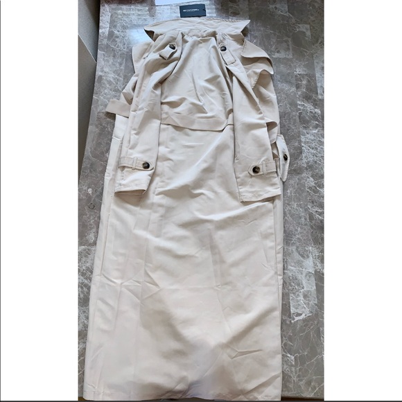 🧥 Trench Coat Jacket double breasted chic fashion - Picture 2 of 4